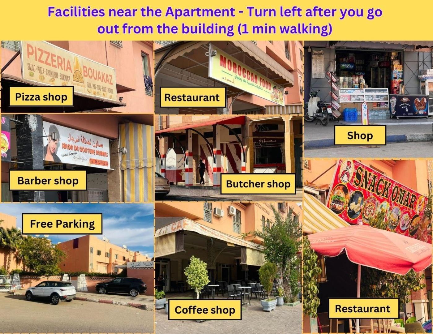 Julie Airport Marrakech Apartments Marrakesh Bagian luar foto